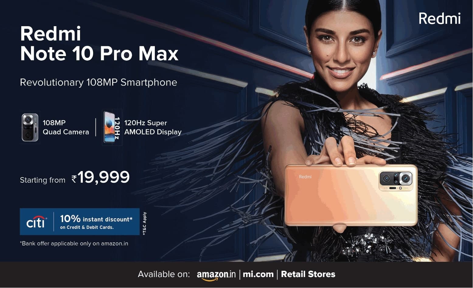 Redmi Note 10 Pro Max Revolutionary 108Mp Smartphone 