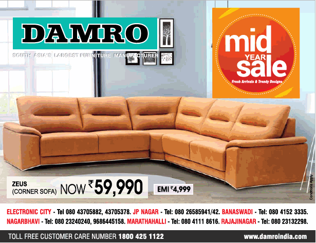 Damro Furniture Mid Year Sale 