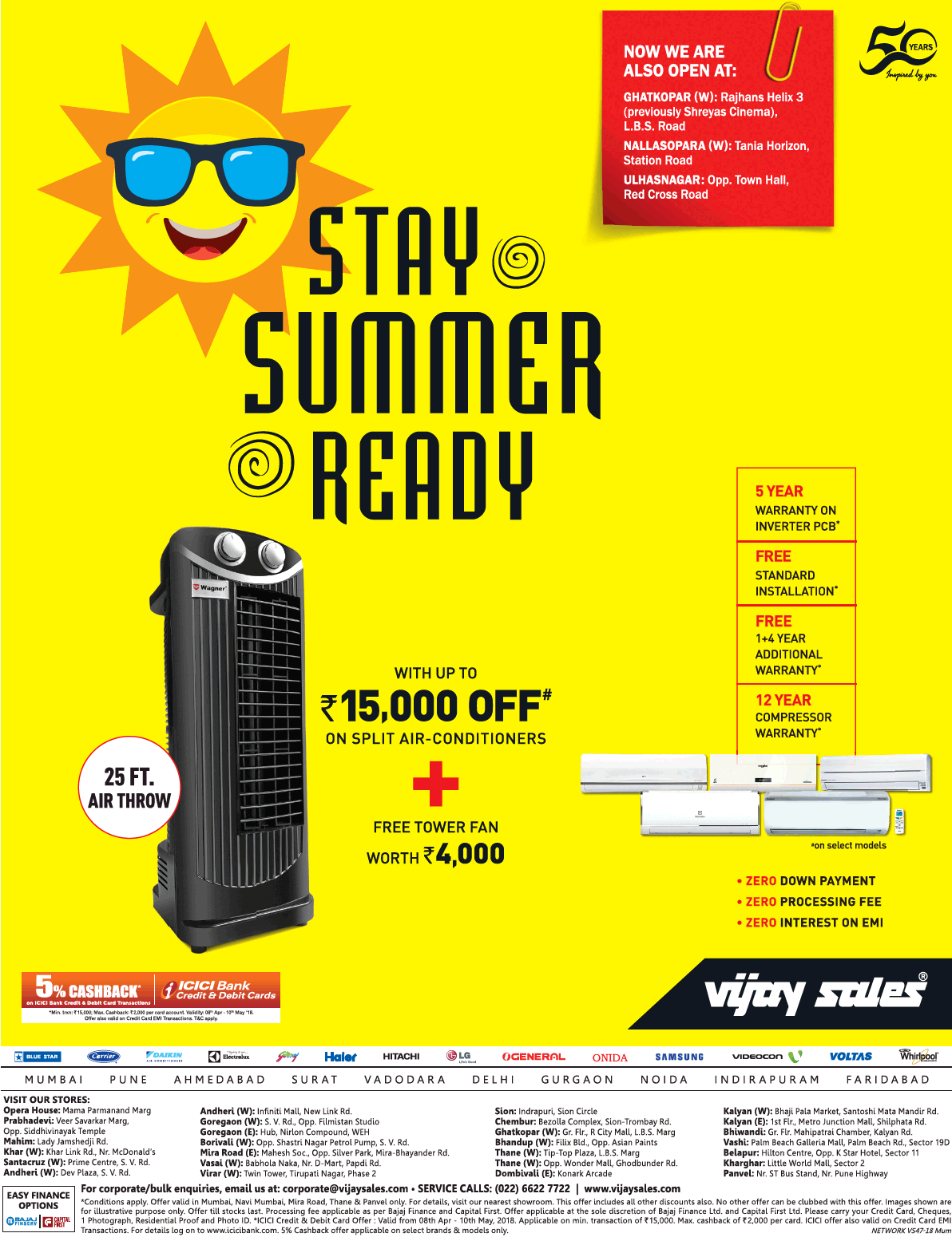 Vijay Sales Stay Summer Ready 