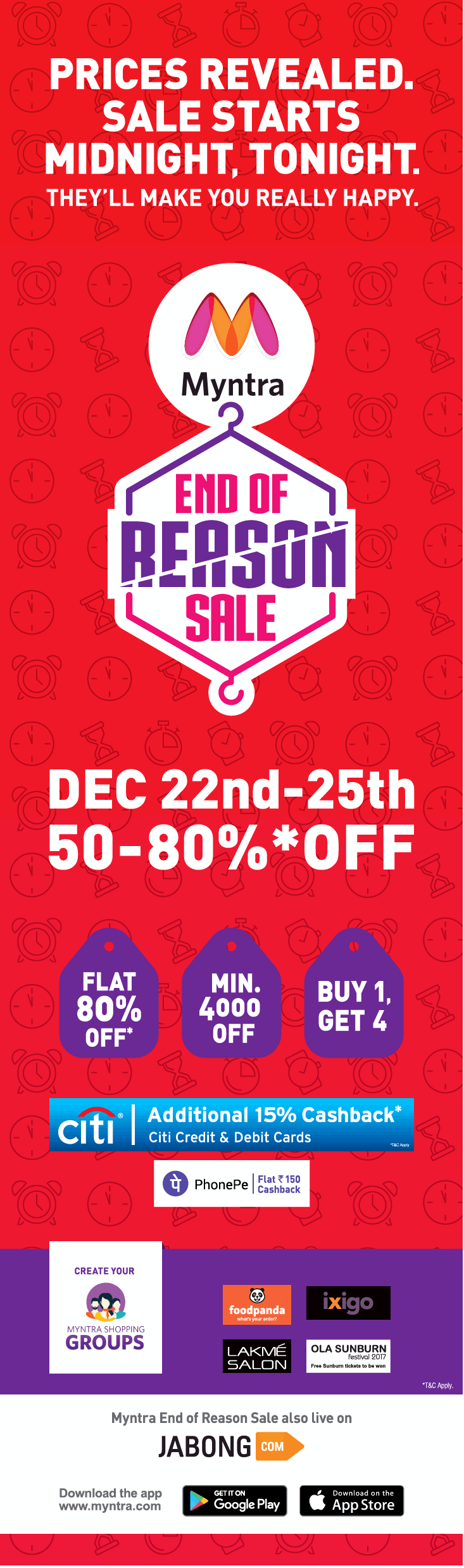 Myntra End Of Season Sale 