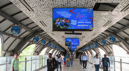 Metro Foot over Bridge Connection New Delhi Railway Station Both Side