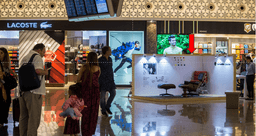 T2 International Departure, Retail Area – Opposite to Lacoste