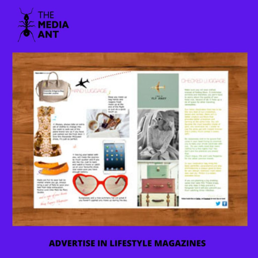 Advertise In Lifestyle Magazines