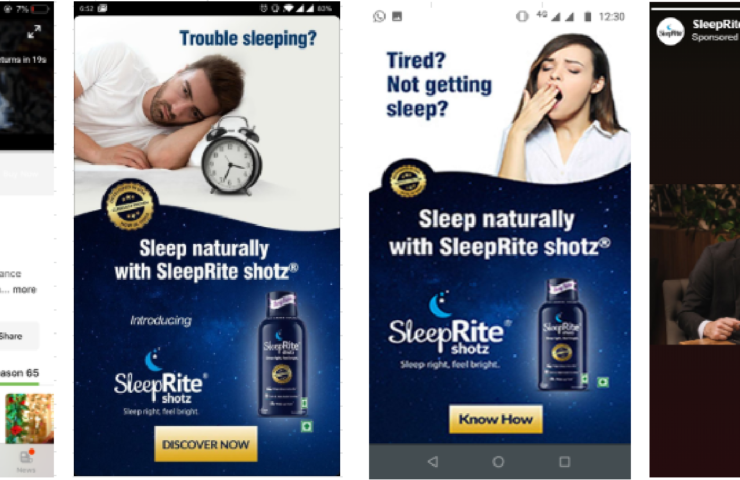 Digital Advertising Campaign For Sleeprite