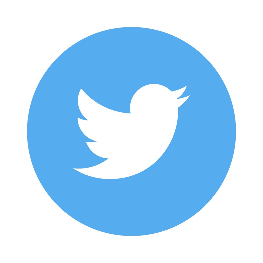 Social Media Twitter Logo Blue Isolated Free Vector