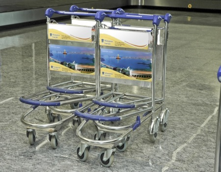 Luggage Trolley Advertising