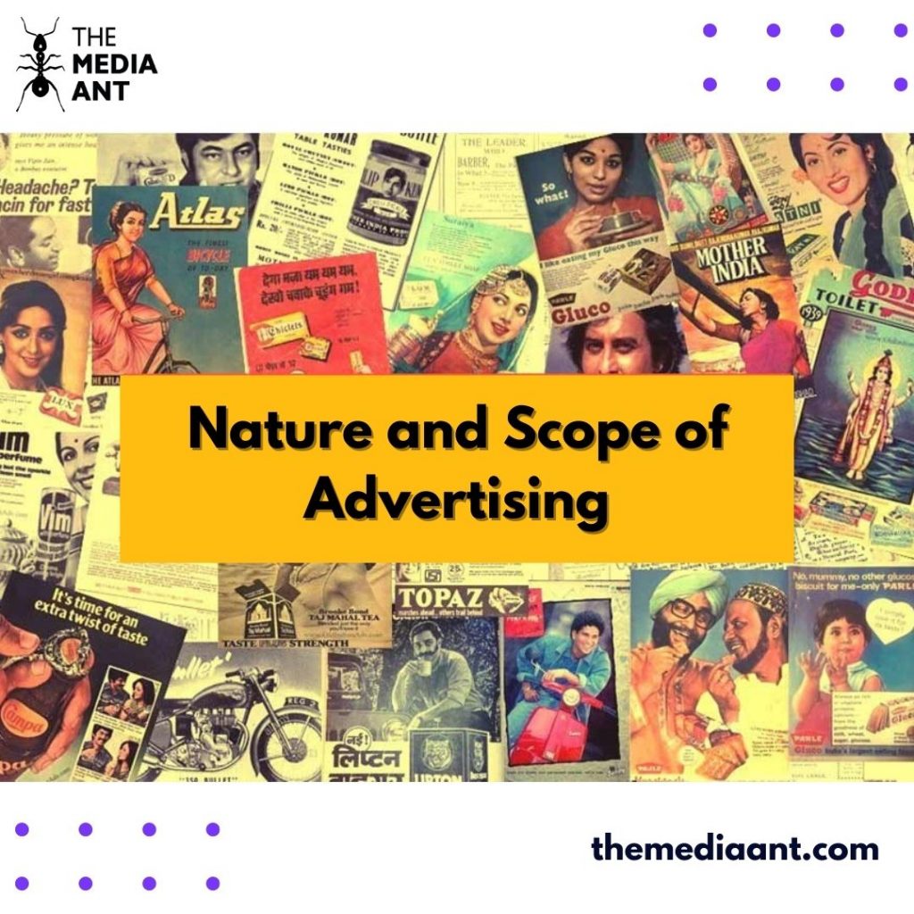 Nature And Scope Of Advertising