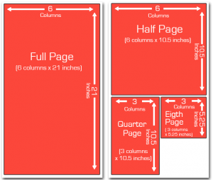 Newspaper Ad Sizes