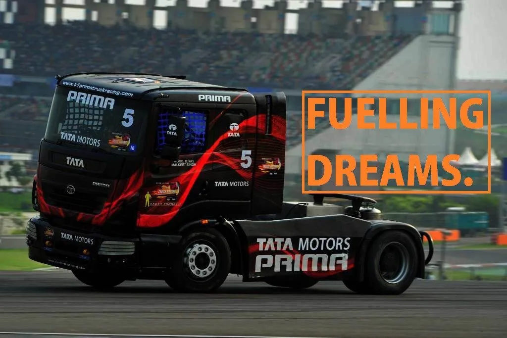 Automobile Advertising Campaigns - Tata Motors' Truck Racing And Brand Ambassador Campaigns. Fuelling Dreams