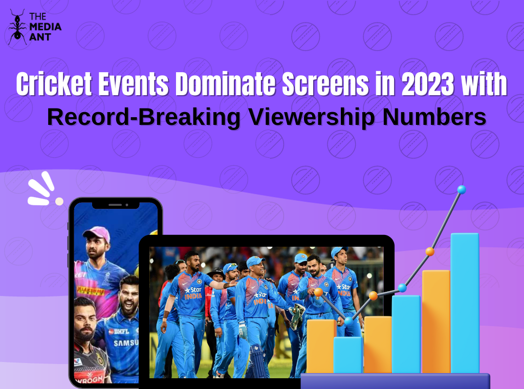 Cricket Events Dominate Screens in 2023 with Record-Breaking Viewership ...