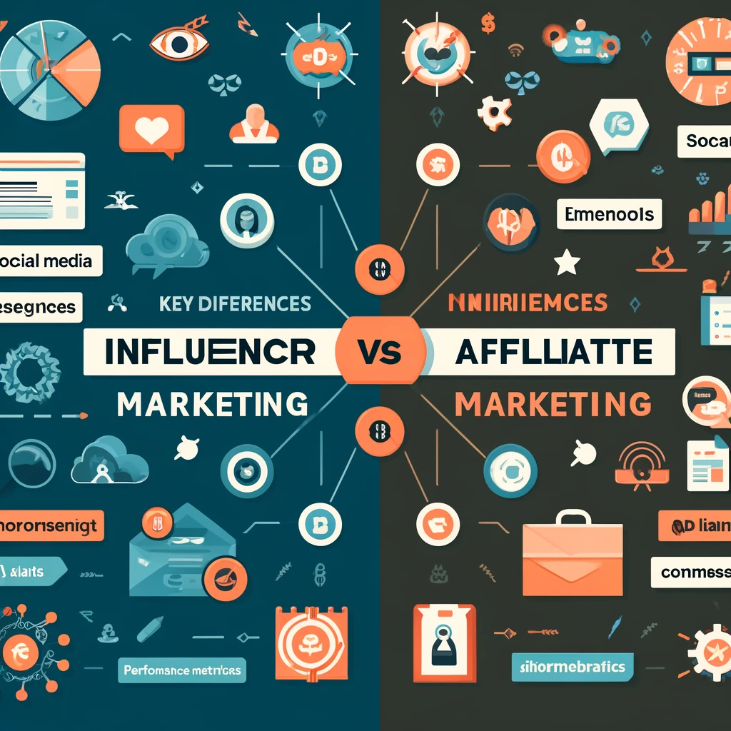 Key Differences Between Influencer Marketing And Affiliate Marketing 