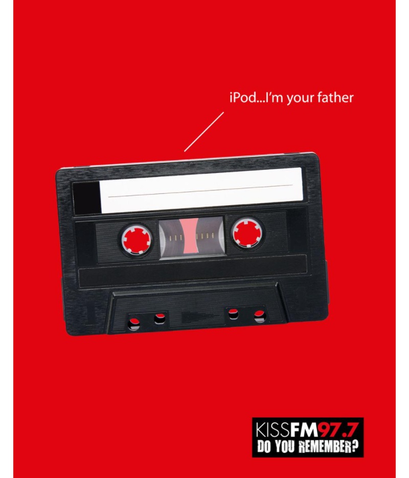 2. Kissfm Funny Print Ads