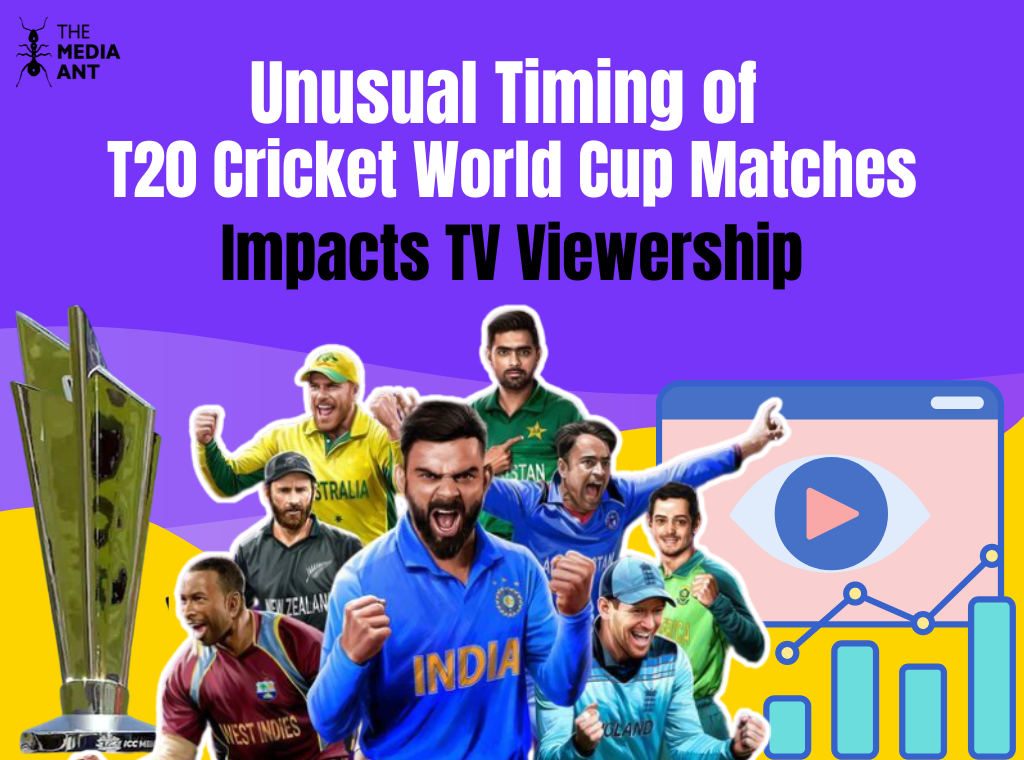 Unusual Timing Of T20 Cricket World Cup Matches Impacts Tv Viewership