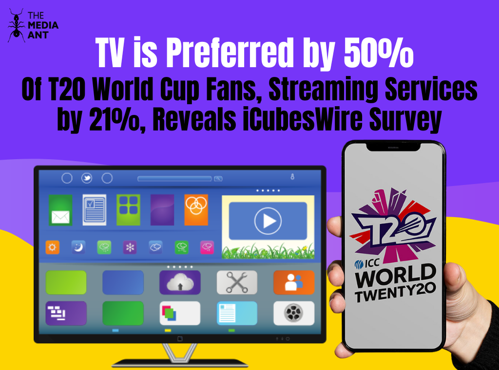 Tv Is Preferred By 50% Of T20 World Cup