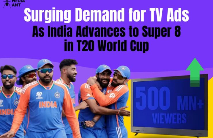 Surging Demand For Tv Ads As India Advances To Super 8 In T20 World Cup