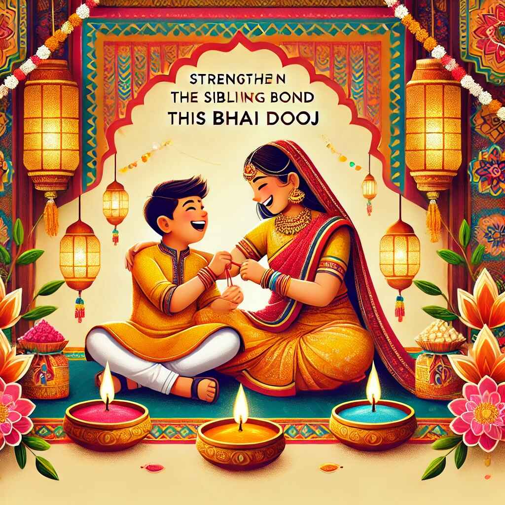 Creative Indian Festival Bhai Dooj