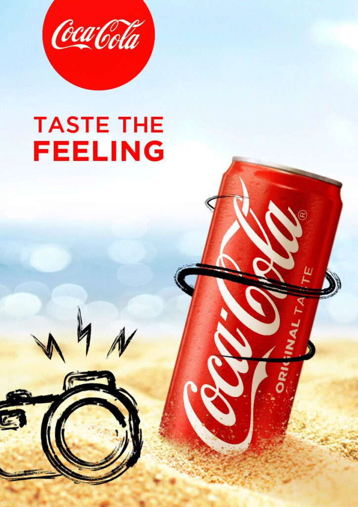 Coca Cola Ad Poster