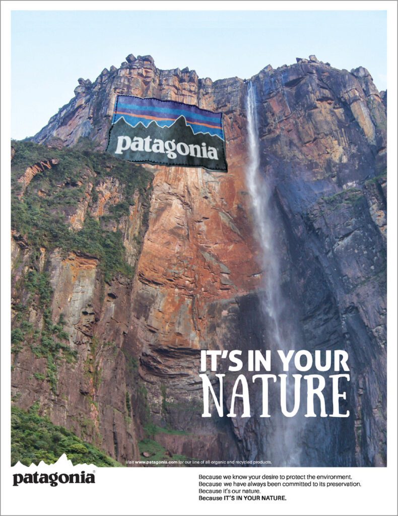 Patagonia Ad Poster